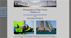 Desktop Screenshot of cowesyachtphotos.com